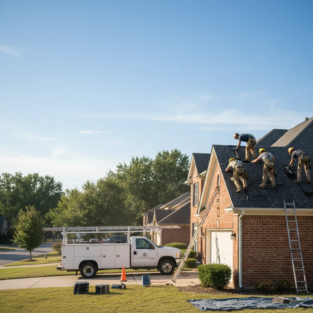 Roof Repair in New Marshfield